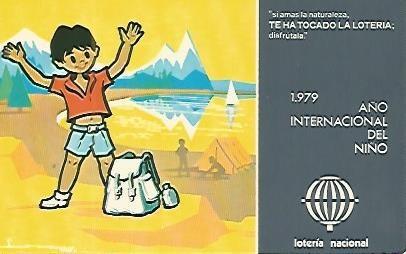 Postal 53854: Loteria Nacional. Serie L.