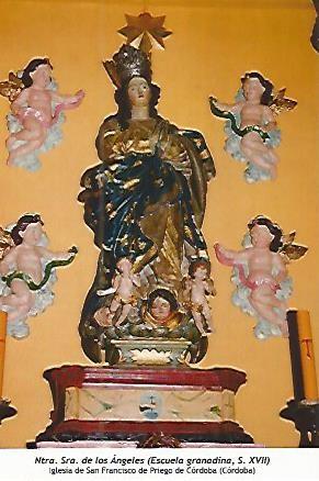 POSTAL 54216: Nuestra Señora de los Angeles. Priego de Cordoba Cordoba
