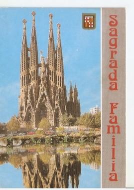 Postal 047804 : Barcelona. Templo de la Sagrada Familia