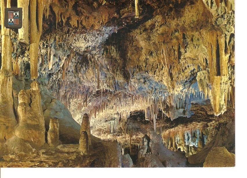 Postal 043466 : Mallorca. Porto Cristo (Manacor). Cuevas dels Hams. Valle de las Delicias