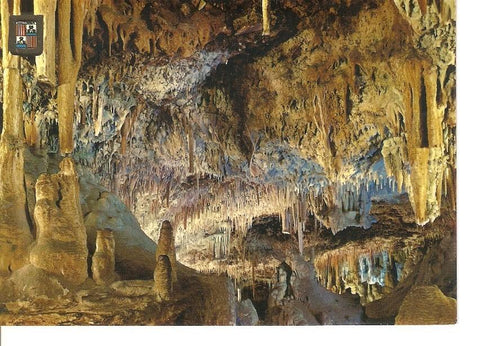Postal 043466 : Mallorca. Porto Cristo (Manacor). Cuevas dels Hams. Valle de las Delicias