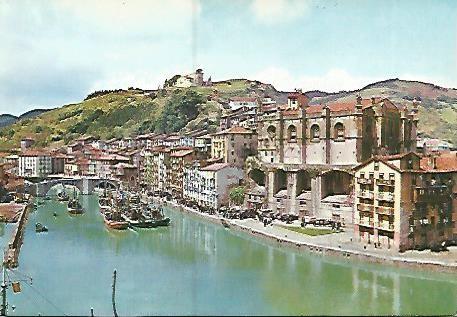 POSTAL 55891: ONDARROA. Ria