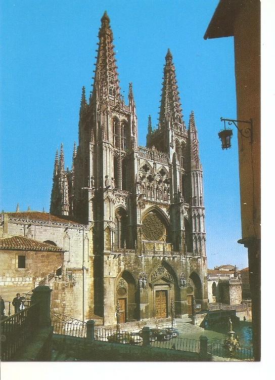 Postal 048226 : Burgos. Catedral. Fachada principal