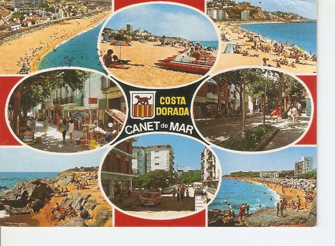Postal 048591 : Costa Dorada. Canet de Mar