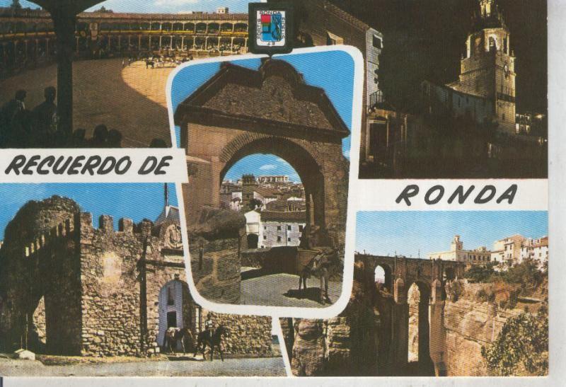 Postal 011931: Recuerdo de Ronda, malaga