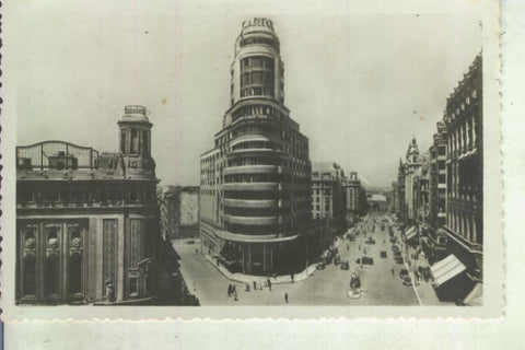 Postal 013307: Edificio Capitol en Madrid