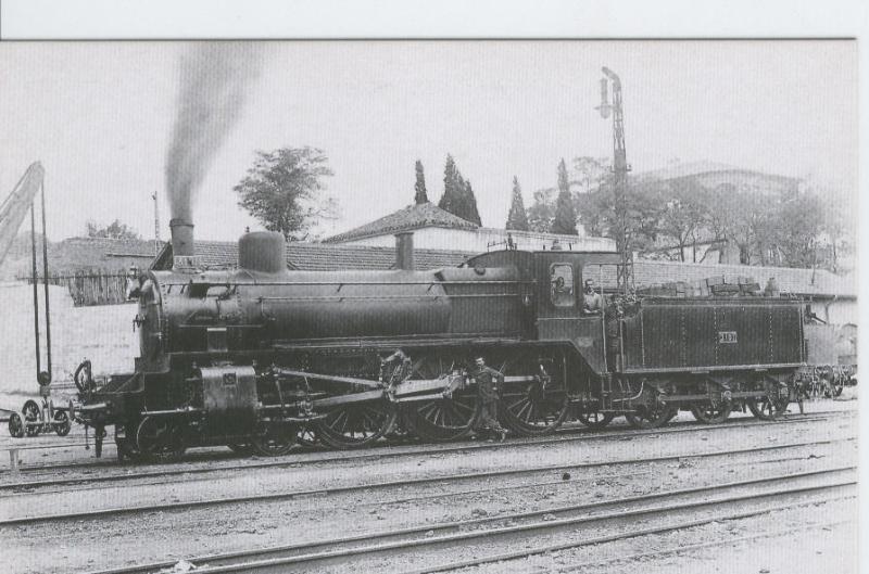 Postal 012152: Locomotora de vapor 230-2085 (ex Norte 3101)