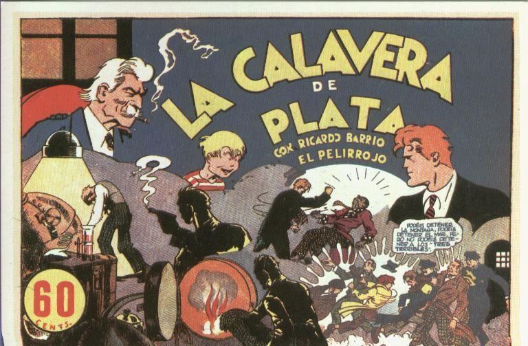 Postal-Ficha: Ricardo Barrio El pelirrojo