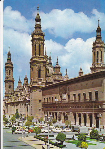 Postal 62108 : Zaragoza. Basilica del Pilar y Ayuntamiento