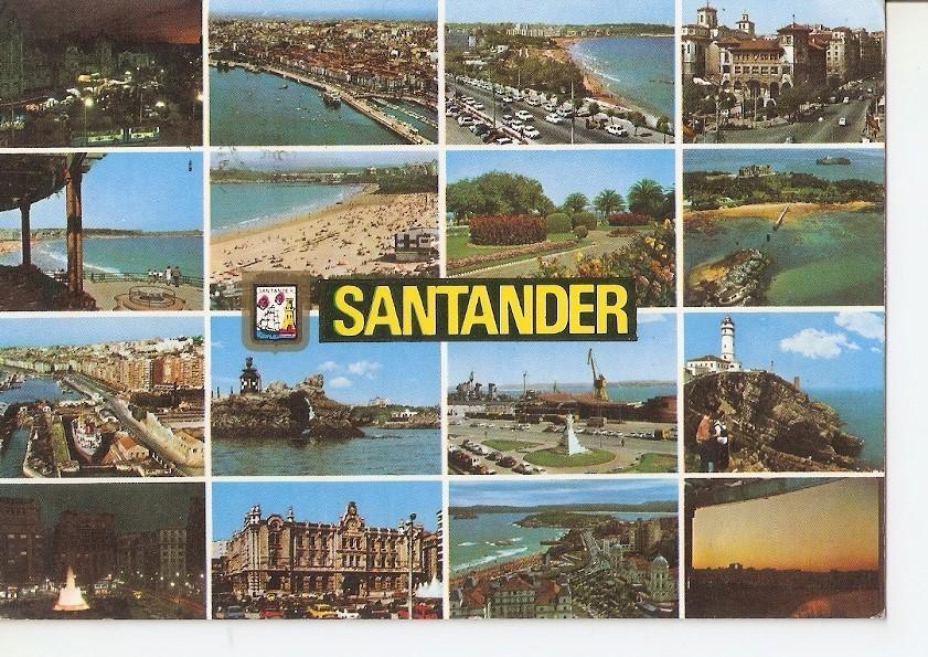 Postal 039874 : Santander. Diversos aspectos