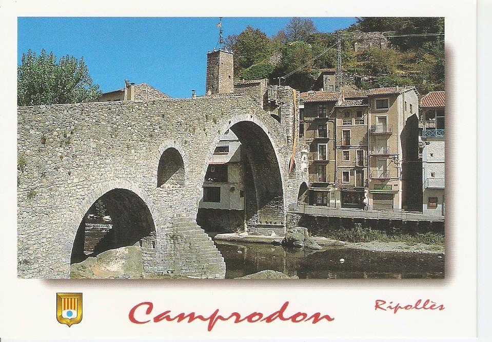 Postal 046804 : Camprodon - Ripolles. Puente Romanico
