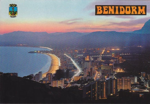 Postal 60305. Atardecer (Benidorm)