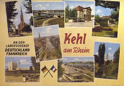 POSTAL 57085: Kehl am Rheim