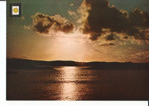 Postal-Postcard 17589: IMAGENES ESCUDO DE ORO - Primera Coleccion de Contraluz Atardecer