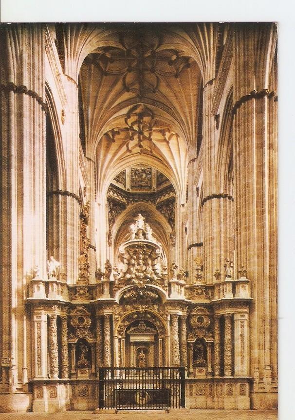Postal 030872 : Salamanca. Catedral Nueva. Trascoro