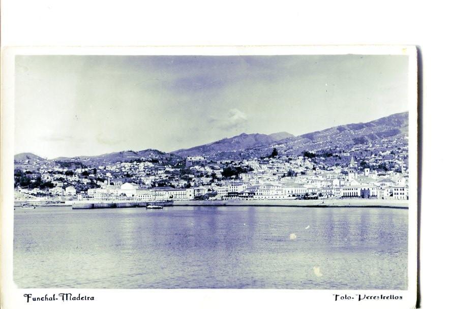 Postal 016457: FUNCHAL Madeira - Vista desde la costa