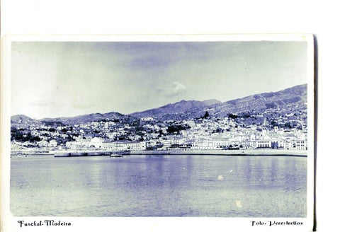 Postal 016457: FUNCHAL Madeira - Vista desde la costa