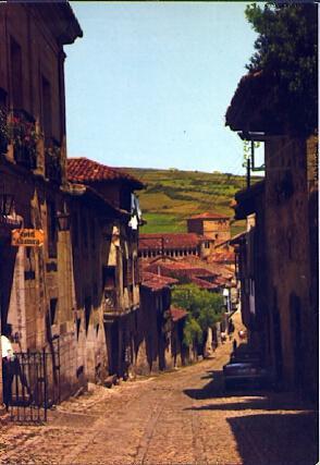 POSTAL 57693: Santillana del Mar (Santander) Calle del Canton