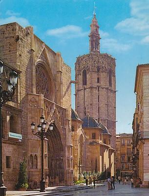 POSTAL 57937: Valencia Catedral y Miguelete