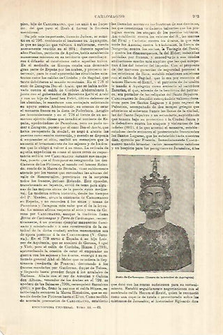 LAMINA ESPASA 28346: Busto de Carlomagno