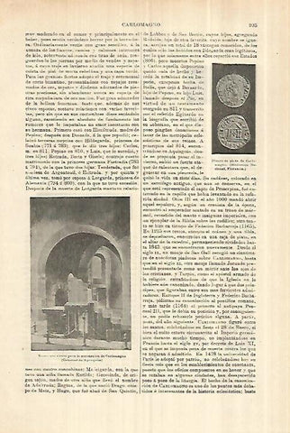 LAMINA ESPASA 28347: Trono de Carlomagno