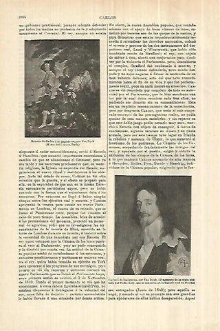 LAMINA ESPASA 28359: Retrato de Carlos I de Inglaterra
