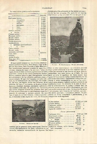 LAMINA ESPASA 28369: El Rirschensprung en Carlsbad