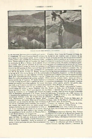 LAMINA ESPASA 28375: Manantial del Monte Carmelo