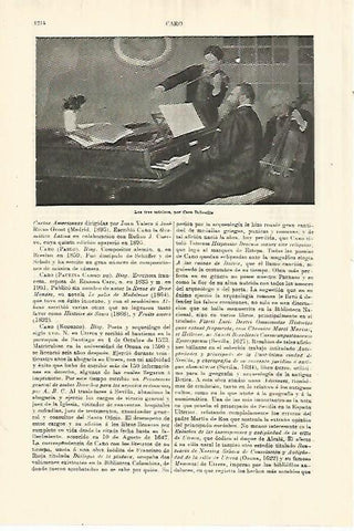 LAMINA ESPASA 28388:  Los tres musicos por Delvaille