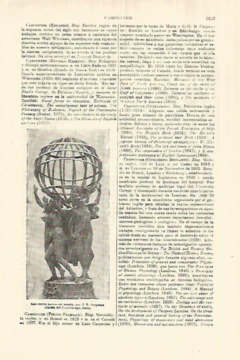 LAMINA ESPASA 28397: Las cuatro partes del mundo por Carpeaux