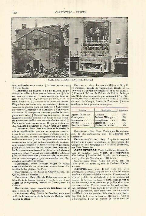 LAMINA ESPASA 28402: Capilla de los Carpinteros en Nazaret