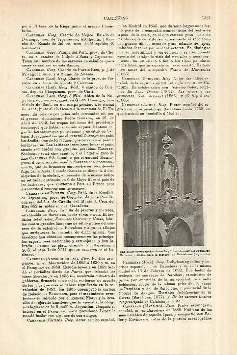 LAMINA ESPASA 28408: Araña gotica de la catedral de Barcelona