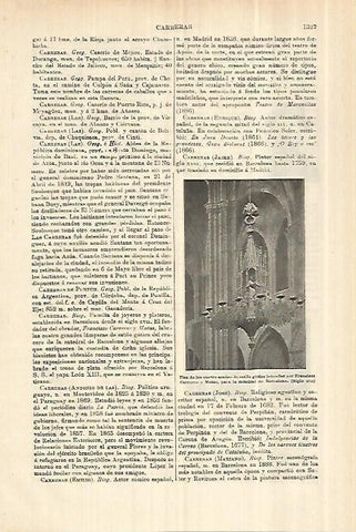 LAMINA ESPASA 28408: Araña gotica de la catedral de Barcelona