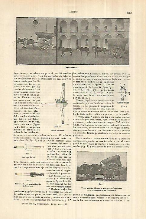 LAMINA ESPASA 28418: Carros catalanes