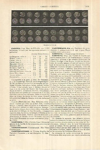 LAMINA ESPASA 28441: Monedas de Carteya