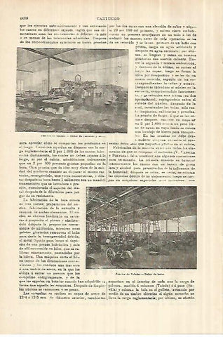 LAMINA ESPASA 28442: Fabrica de cartuchos en Toledo