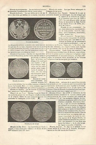 LAMINA ESPASA 28446: Monedas de platino