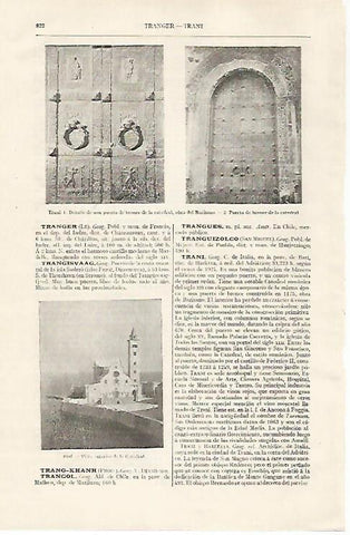 LAMINA ESPASA 28452: Catedral de Trani Italia