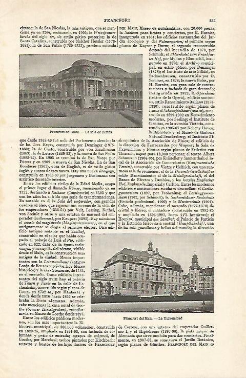 LAMINA ESPASA 28488: Sala de fiestas de Francfort del Oder