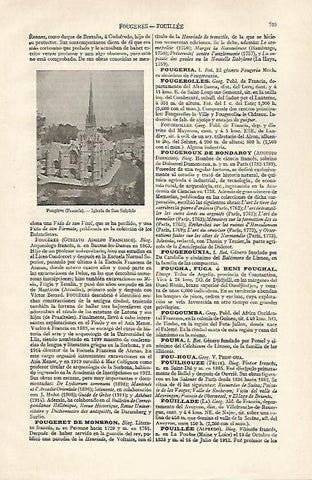 LAMINA ESPASA 28496: Iglesia de San Suplicio en Fougeres Francia