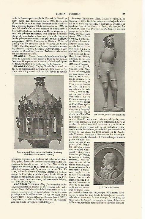 LAMINA ESPASA 28518: Relicario de San Florian en Bolonia