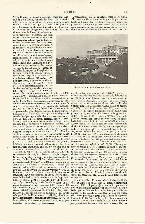 LAMINA ESPASA 28521: Hotel Royal Palm en Miami