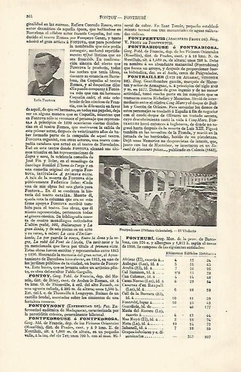 LAMINA ESPASA 28553: Viaducto de Fontpedrouse Francia