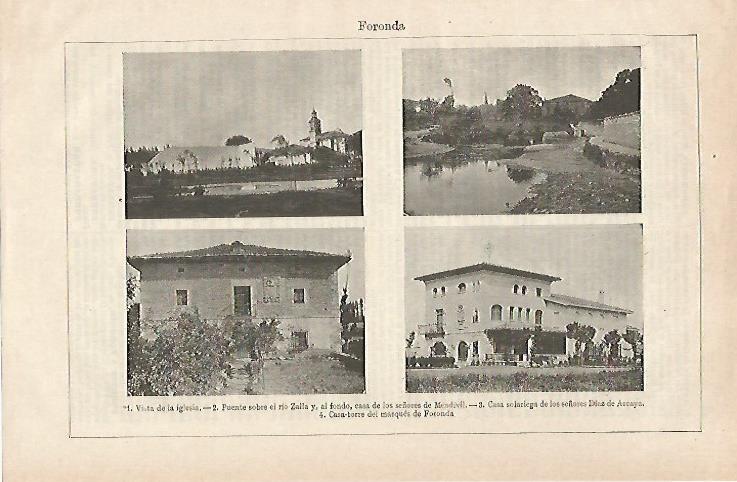 LAMINA ESPASA 28565: Vistas de Foronda