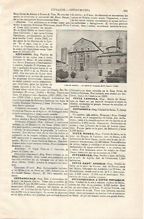 LAMINA ESPASA 28612: Catedral de Citta di Castelo
