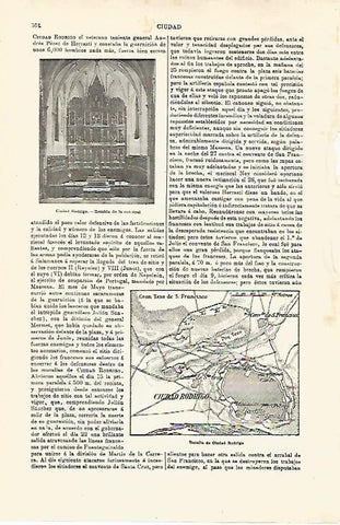LAMINA ESPASA 28624: Mapa de la Batalla de Ciudad Rodrigo