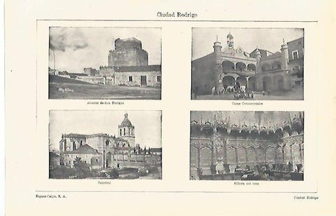 LAMINA ESPASA 28625: Ciudad Rodrigo