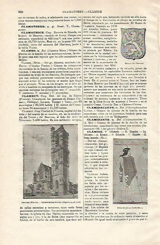 LAMINA ESPASA 28637: Iglesia de Clamecy Francia