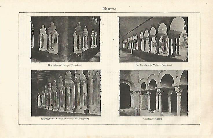 LAMINA ESPASA 28648: Claustro