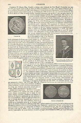 LAMINA ESPASA 28659: Clemente IX